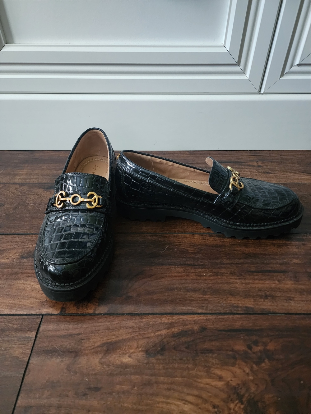 Circus by Sam Edelman "Deana" Croc Loafers - Size 8.5 90s Fall Y2k Platform